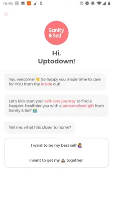Sanity & Self android App screenshot 0